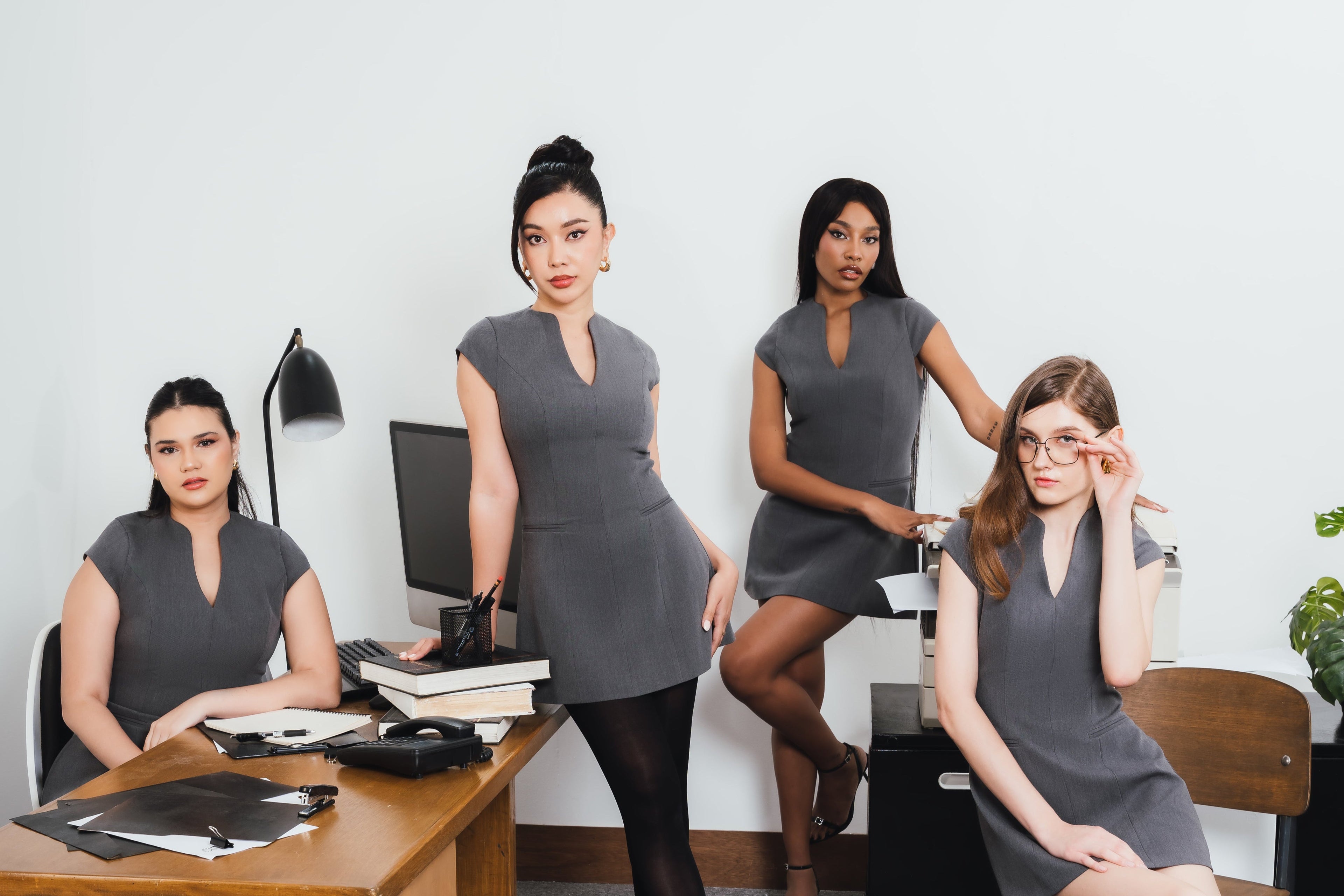 Martina Keyhole Mini Dress