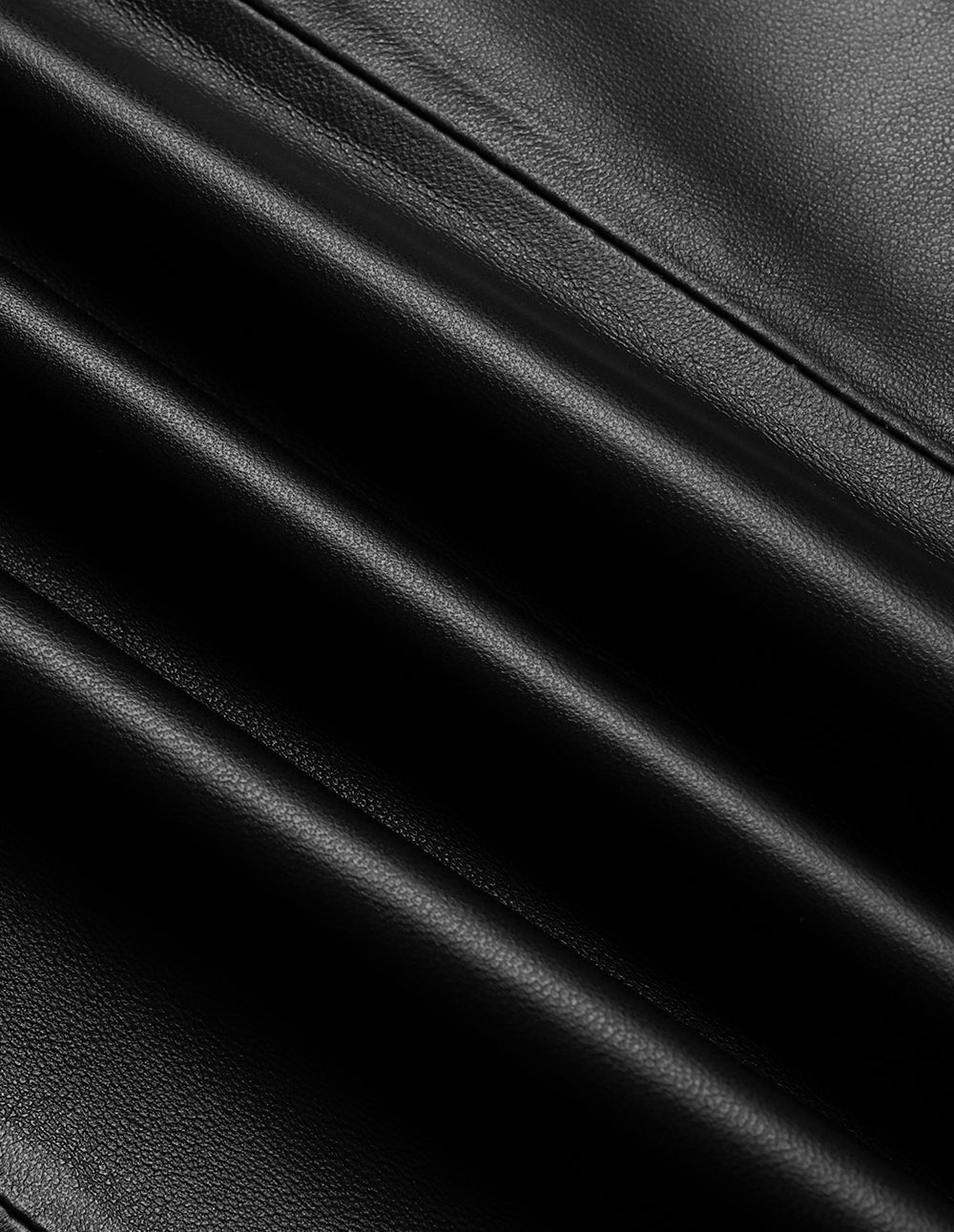 MARYLING Knee-Length Leather Straight Skirt