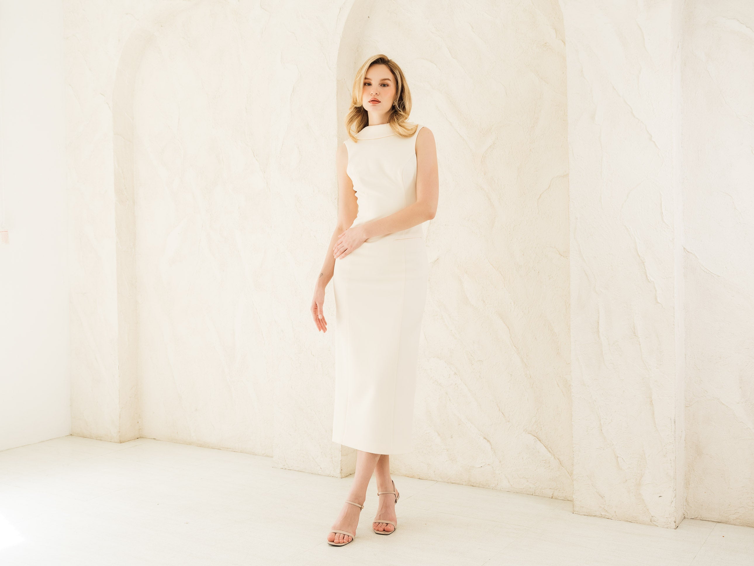 Lorelei Shawl Collar Dress