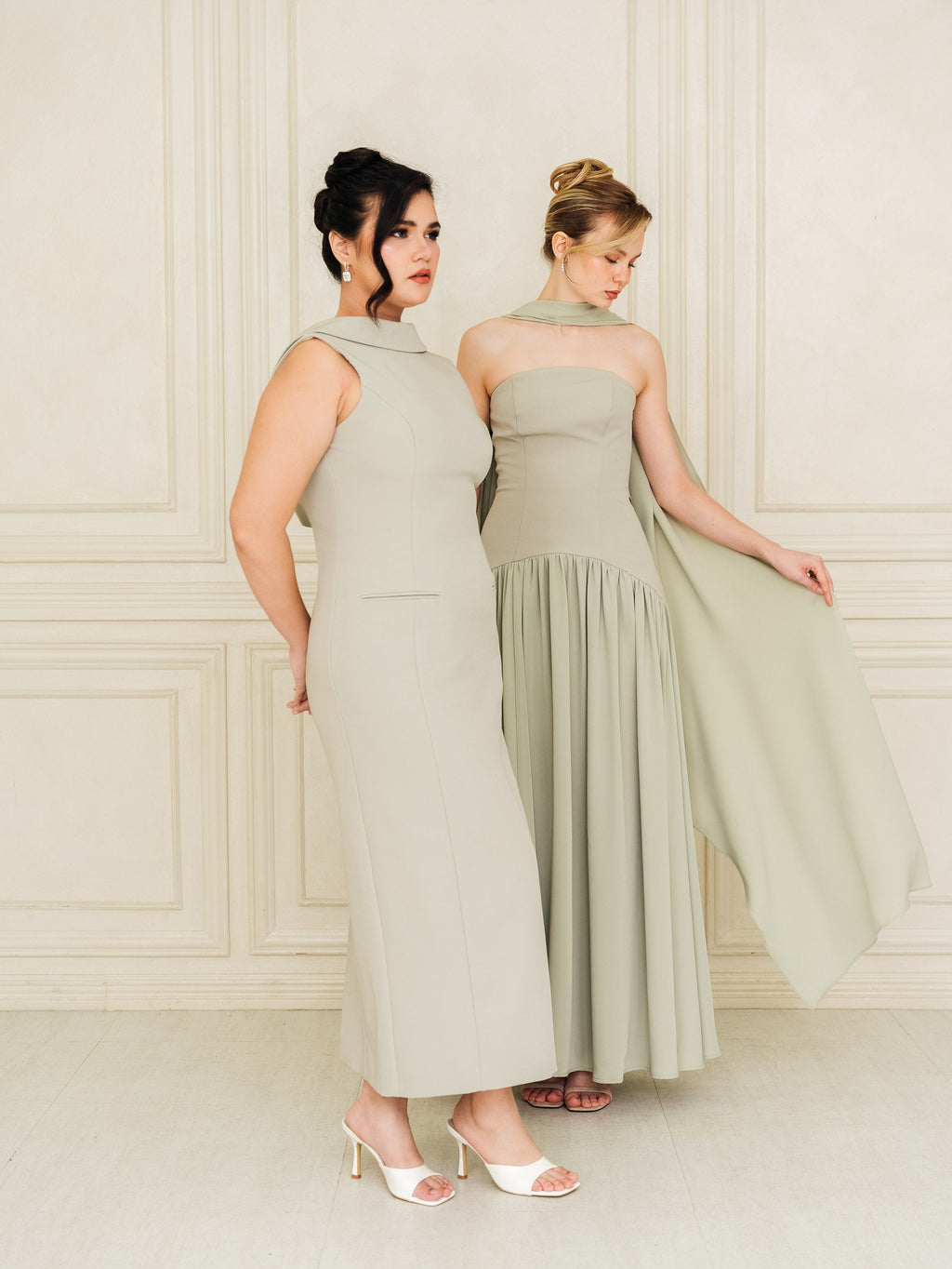 Lorelei Shawl Collar Dress