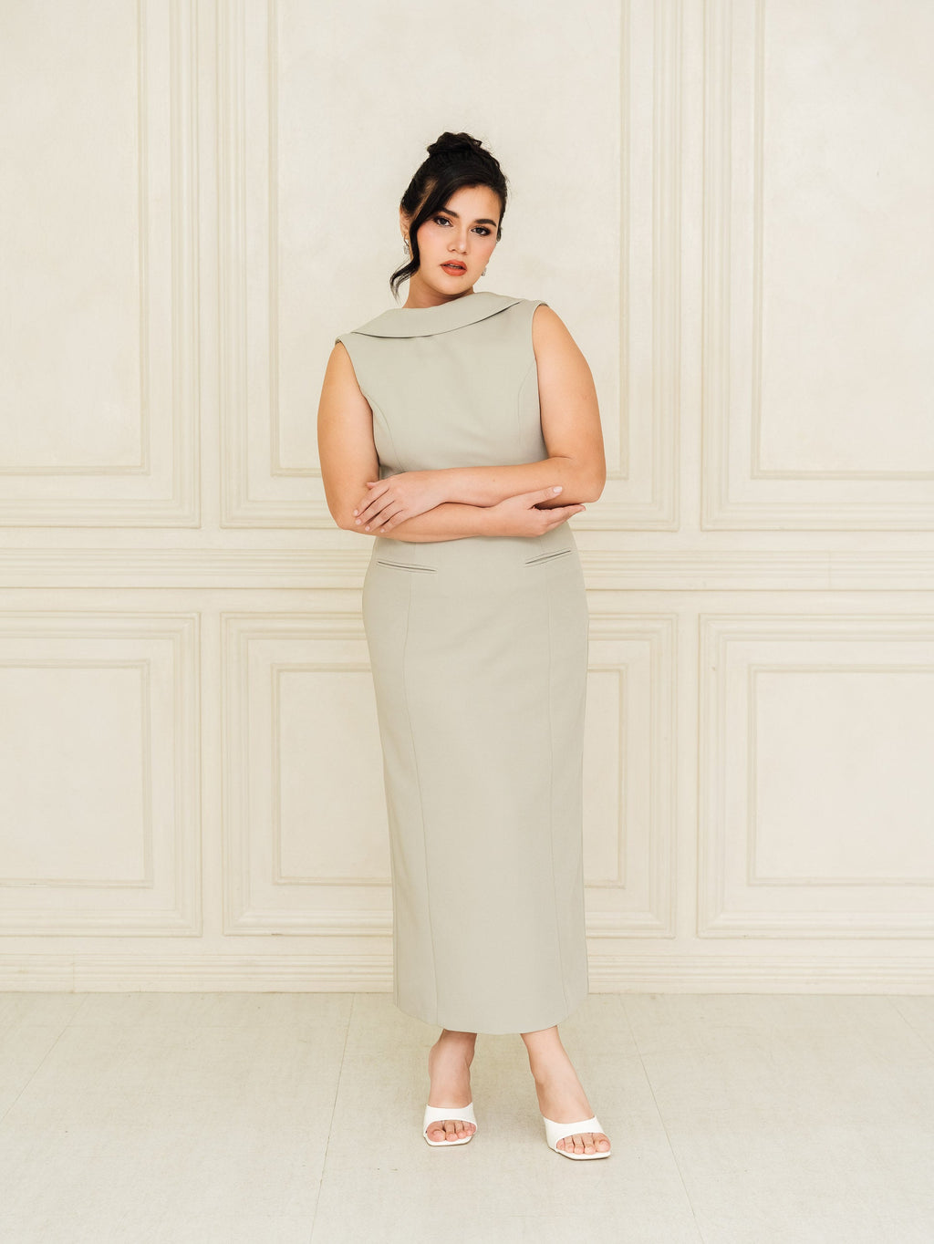 Lorelei Shawl Collar Dress