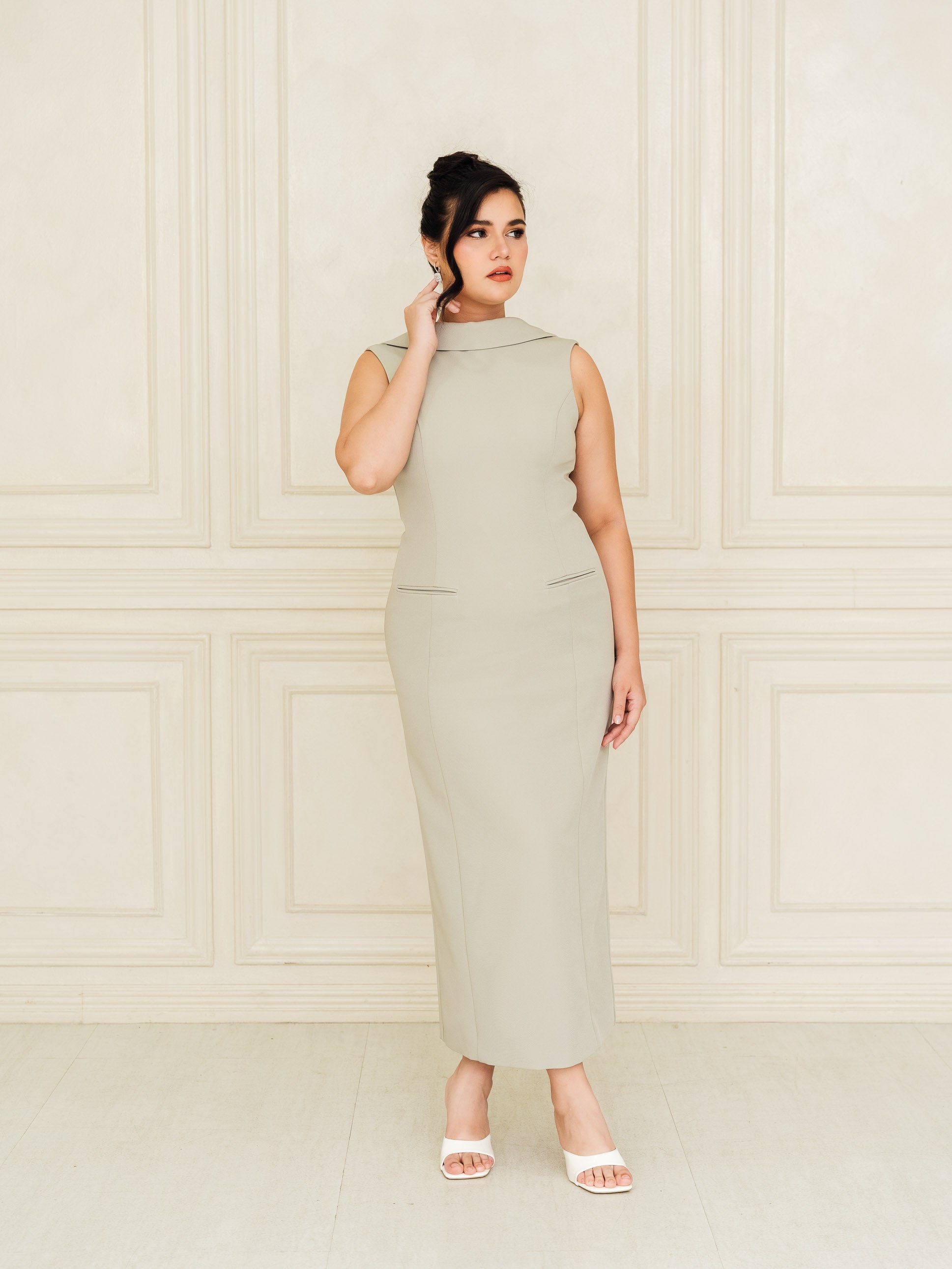 Lorelei Shawl Collar Dress