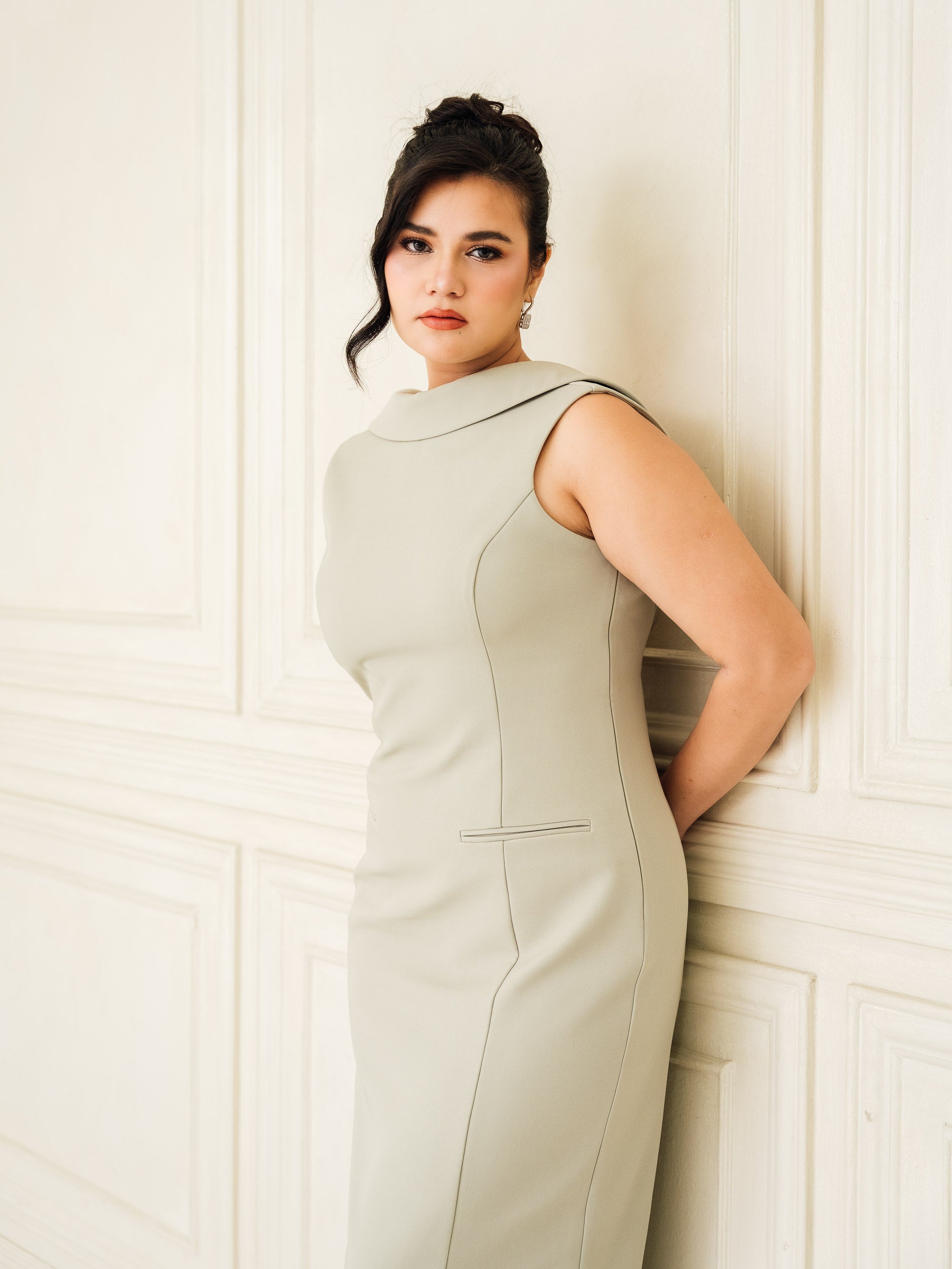 Lorelei Shawl Collar Dress