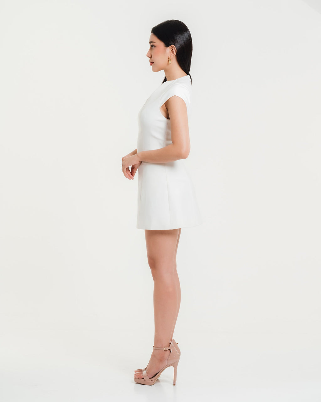 Martina Keyhole Mini Dress