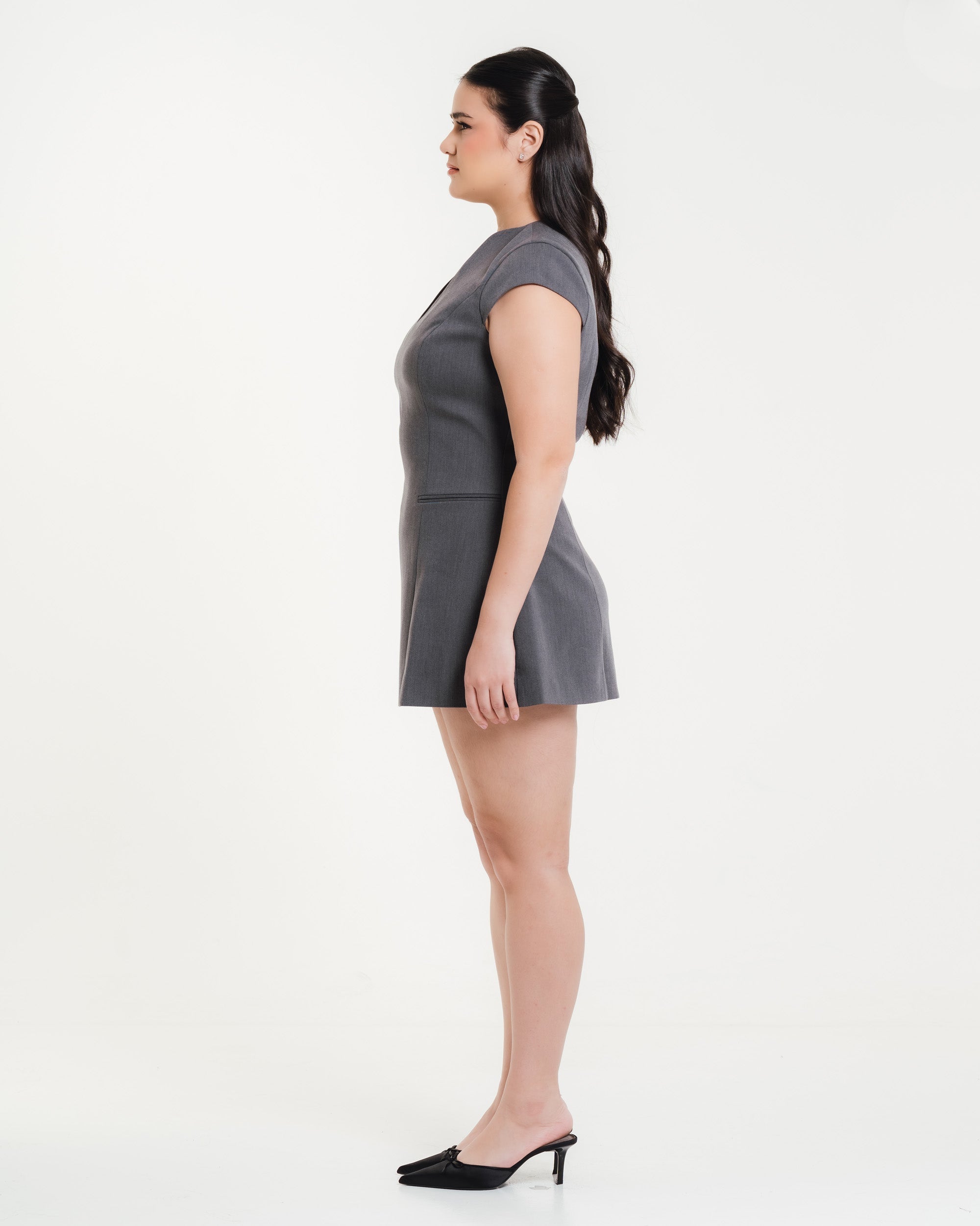 Martina Keyhole Mini Dress